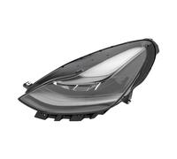 Gruppo Ottico Anteriore con Faro LED Matrix per Tesla Model 3 Model Y 2021 2022 2023,alloggiamento Nero,Lente Trasparente,151495300C (Lato conducente Sinistro+Lato passeggero Destro)