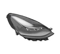Gruppo Ottico Anteriore con Faro LED Matrix per Tesla Model 3 Model Y 2021 2022 2023,alloggiamento Nero,Lente Trasparente,151495300C (Lato conducente Sinistro+Lato passeggero Destro)