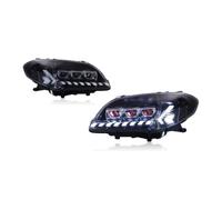 Gruppo Ottico Anteriore Per Toyota Per Vios 2005-2007 | Faro a LED DRL Indicatore di direzione Abbagliante Angel Eye Lente del proiettore Fari per auto