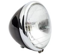 Gruppo ottico anteriore Springer da 6-1/2". 6v. Nero/cromato 36-54 H-D con Sp...