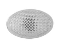 Gruppo Ottico Laterale Bianco Per Ford Fiesta - Courier Dal 1996/01 Al 1999/08