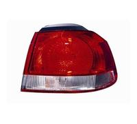 Depo Auto Parts Gruppo ottico posteriore Volkswagen Golf VI 2008-2012 Destro Bianco-Rosso 5G0945096D