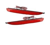 Gruppo ottico posteriore Fanale 2pc LED Paraurti posteriore Riflettori di luce per 6 Accessori auto Luci di stop rosse LED Avvertimento di parcheggio Guida notturna Fendinebbia