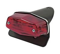 Gruppo ottico posteriore Lucas personalizzato. Con staffa. Nero universale.