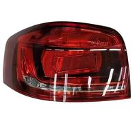 Gruppo ottico realizzato per Audi A3 3 Porte dal 2008 al 2012 posteriore Sinistro Fondo scuro Luce rossa 8P3945095B