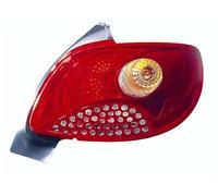 Gruppo ottico realizzato per Peugeot 206 PLUS da anno 2009 posteriore Destro equivalente Fari VALEO Luce rossa 6351FY