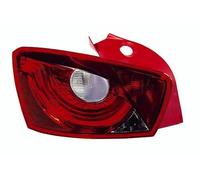 Gruppo ottico realizzato per Seat IBIZA 5 Porte dal 2008 al 2012 posteriore Sinistro Luce rossa 6J4945095A