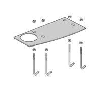 Gruppo Piastra Di Fondazione Tub Ricambio Originale NICE PRTUB03