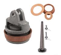 Gruppo pistone di ricambio per pompa manuale tipo 75 con valvola nasale, bullone, fondina e guarnizione a polsino per migliorare l'efficienza della pompa e il flusso d'acqua