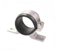 gruppo pompa carburante auto Per staffa pompa olio FF-1001-50 | Supporto per morsetto filtro supporto pompa carburante esterno da 50 mm(Silvery)