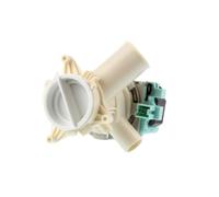 Gruppo pompa di scarico per lavatrici Beko, compatibile con modelli Beko WM6 e WMB, sostituisce il codice articolo 2840940200