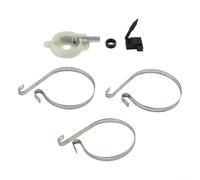 Gruppo pompa olio in tre pezzi e fascia freno catena per motosega modelli 2035 2040, migliora la funzionalità e la sicurezza dell'utente