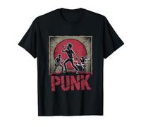 Gruppo punk rock con cantante mohawk e energia grezza Maglietta