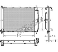 Gruppo raffreddamento DENSO DRM46102