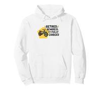 Gruppo Raggi Argento Senior per E-Bike Riders in Pensione Felpa con Cappuccio