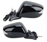 Gruppo Retrovisore Per JAZZ Per Fit Per MK3 2009 2010 2011 2012 2013 2014 Black Power Specchietto Laterale Pieghevole Accessori Auto 7 Pin Montaggio Grandangolare