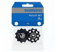 Shimano Xtr Y-5VW98120 Set di Tendicinghia e Pulegge di Guida, Nero