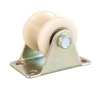 Gruppo rullo con staffa a base fissa a quattro fori, forma a U 30mm | Struttura con cuscinetti a sfera, staffa di base fissa a quattro fori, movimento guidato per sistemi di tende e tende