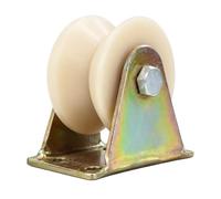 Gruppo rullo con staffa di base fissa a quattro fori, tipo V 60mm | Struttura con cuscinetti a sfera, staffa di base fissa a quattro fori, movimento guidato per sistemi di tende e tende