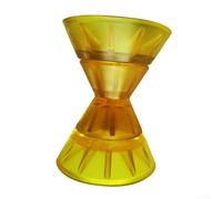 Gruppo rullo per rimorchio barca, diametro albero 14 mm, rulli oscillanti a coste resistenti, struttura in plastica, protezione dello scafo antigraffio, per trasporto di kayak, canoa, yacht
