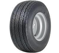 Gruppo ruota con pneumatico per rimorchio 16.5x6.50-8, interasse bulloni da 4 po