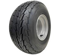 Gruppo ruota e pneumatico per rimorchio 18.5x8.50-8, interasse bulloni 100 mm, o