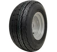 Gruppo ruota e pneumatico per rimorchio 20,5x8,0-10, 8 strati, PCD 100 mm, omolo