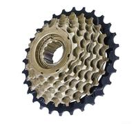 Gruppo ruota libera a 7 velocità per biciclette con costruzione in acciaio e progressione ingranaggio da 14 a 28 denti