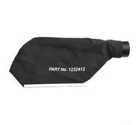 Gruppo sacchetto per la polvere per 1232412 1228148, compatibile con DUB182 DUB183 DUB185 UB1101 Collettore aspirapolvere soffiatore foglia, raccoglierba in tessuto