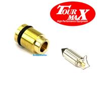 GRUPPO SEDE E SPILLO GALLEGGIANTE CARBURATORE SUZUKI RM 125 (RF11A) 1983