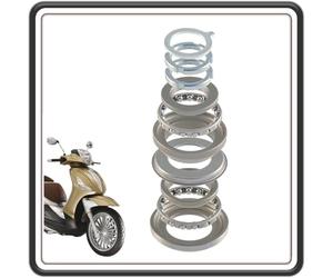 GRUPPO SERIE RALLE CALOTTE STERZO FORCELLA PER PIAGGIO BEVERLY 125 - BEVERLY 250-300 ORIGINALE PIAGGIO 6008725