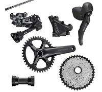 Gruppo SHIMANO gravel GRX 600 1X11 completo - Lunghezza Pedivella: 172.5