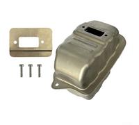 Gruppo silenziatore di ricambio per TS700 e per seghe TS800, compatibile con il codice articolo 4224-140-0606, include tutte le parti di montaggio (gasket)