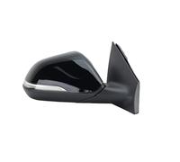 Gruppo Specchietto Auto Per Hyundai Per Sonata Per La 9a Per Generazione 2015-2017 Gruppo Specchietto Retrovisore A 8 Fili Luce Cieca Indicatore Direzione Nero(1pc right)