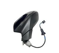 "Gruppo Specchietto Retrovisore Adatto Per Mg 4 Ev Mulan 2022-2025 Specchietto Retrovisore Pieghevole Manuale Con Vernice Nera Per Auto(Left 1Pc)