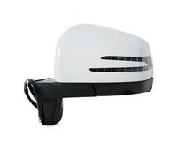 Gruppo Specchietto Retrovisore Auto Accessori Per Auto Gruppo Copri Specchietto Retrovisore Per Mercedes Per Benz Per Classe G W463 G55 G65 G550 G500 G400 G350 1992-2017(Only Left White)