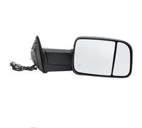 Gruppo Specchietto Retrovisore Auto Specchietto Retrovisore Laterale Auto Accessorio Per Dodge Per Ram 2500 2013-2018 Braccio Lungo Nero Con Controllo Della Temperatura(Giusto)