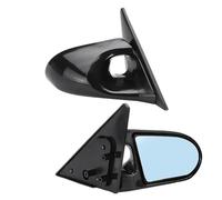 Gruppo specchietto retrovisore esterno Per Civic EG 2 Porte 1992-1995 Coppia Di Specchietti Retrovisori Laterali Per Portiera Auto Neri Regolabili Manualmente MANUALERETROVISORE(Black)