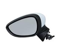 Gruppo specchietto retrovisore esterno Per Ford Per Fiesta Per MK7 2013-2017 Specchietto Retrovisore Laterale Riscaldato Bianco A 10 Fori Con Jack E 6 Fili MANUALERETROVISORE(1pc left)