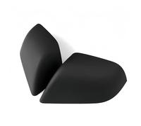 gruppo specchietto retrovisore Per i più recenti per Tesla per il modello 3 2024 Copri specchietto laterale Highland Tappo retrovisore in fibra di carbonio(Matte Black)