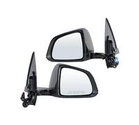 gruppo specchietto retrovisore Per Tesla Per il modello Y 2020-2024 Nero con deflettore Nessuna etichetta Senza oculare antiriflesso Specchietto retrovisore(1 pair Black)