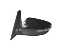 Gruppo specchietto retrovisore Specchietto Retrovisore Completo Per Kia Per Carens 2013, 2014, 2015, 2016, 2017 2018 7/8 Fili Regolazione Elettrica, Per Portiere Laterali Destro Sinistro Specchio(Nero