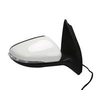 Gruppo Specchietto Retrovisore Specchietto Retrovisore Laterale Destro 6 Fili Per Golf Per MK6 2009-2012 Con Regolazione Elettrica/riscaldamento Bianco(Giusto)