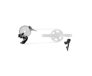 Gruppo stradale Sram Force Axs 1X Groupset Hrd Flat Mount Noir