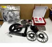 Gruppo stradale SRAM Rival eTap AXS 2x12 a guarnitura 175 mm 46/33T a cassett...