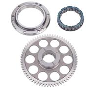 Gruppo tallone ingranaggio cuscinetto frizione di avviamento unidirezionale compatibile con Street XG750 XG500 28110-MV4-000 28120-MV4-000(Starter Clutch Assy)