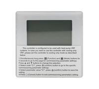 Gruppo Telecomando WDC-86E/KD KJR-86E/BFKD-E Codice Articolo 17317100003096, Compatibile Con Midea, Unità Interna