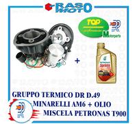 Gruppo termico ø 49 per APRILIA PEGASO 50 2T KT00114 + Olio Miscela Omaggio
