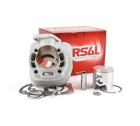 Airsal Kymco Agility 50cc 2 Strokes Big Bore 47 Mm Cylinder Kit Argento