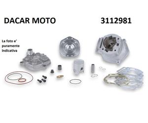 GRUPPO TERMICO allu H2O tes scomp DERBI Senda DRD RACING R SM 50 MALOSSI 3112981